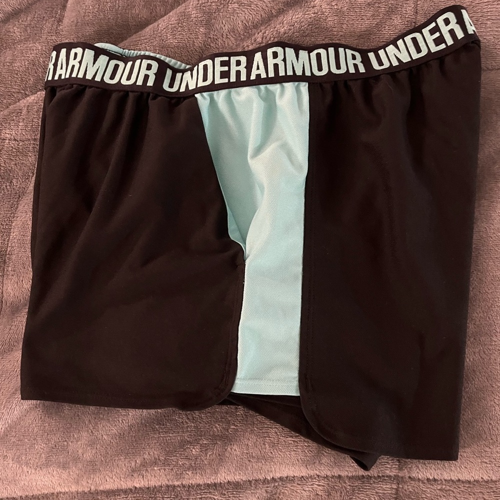 Under Armour Black and green Performance Boxer Briefs